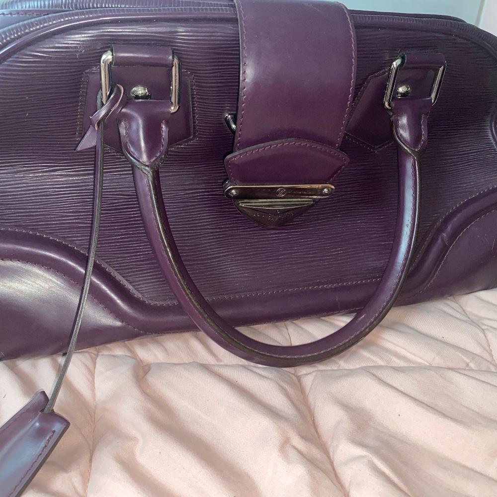 Louis Vuitton Purple Bag